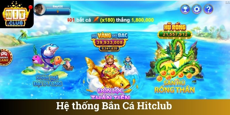 He thong Ban Ca Hitclub Hệ thống Bắn Cá Hitclub