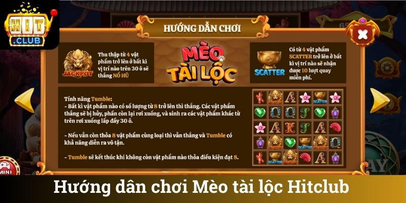 Hướng dân chơi Mèo tài lộc Hitclub
